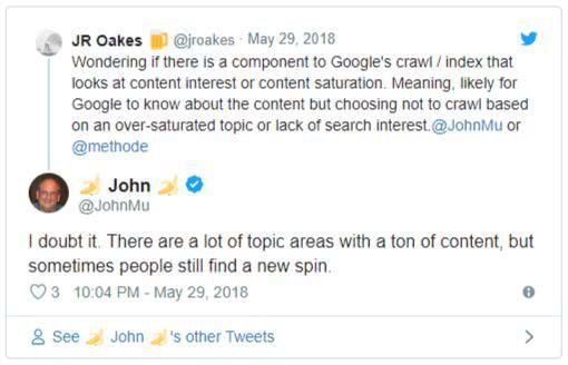 Google: мы индексируем контент, даже если в интернете много похожего