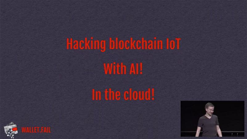 Взлом IoT-устройства на базе блокчейна с помощью искусственного интеллекта в облаке